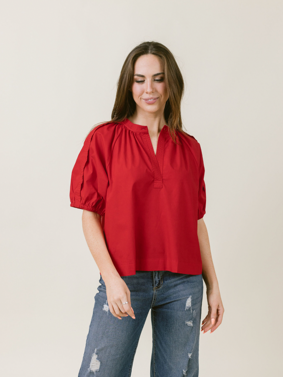 Henley Blouse