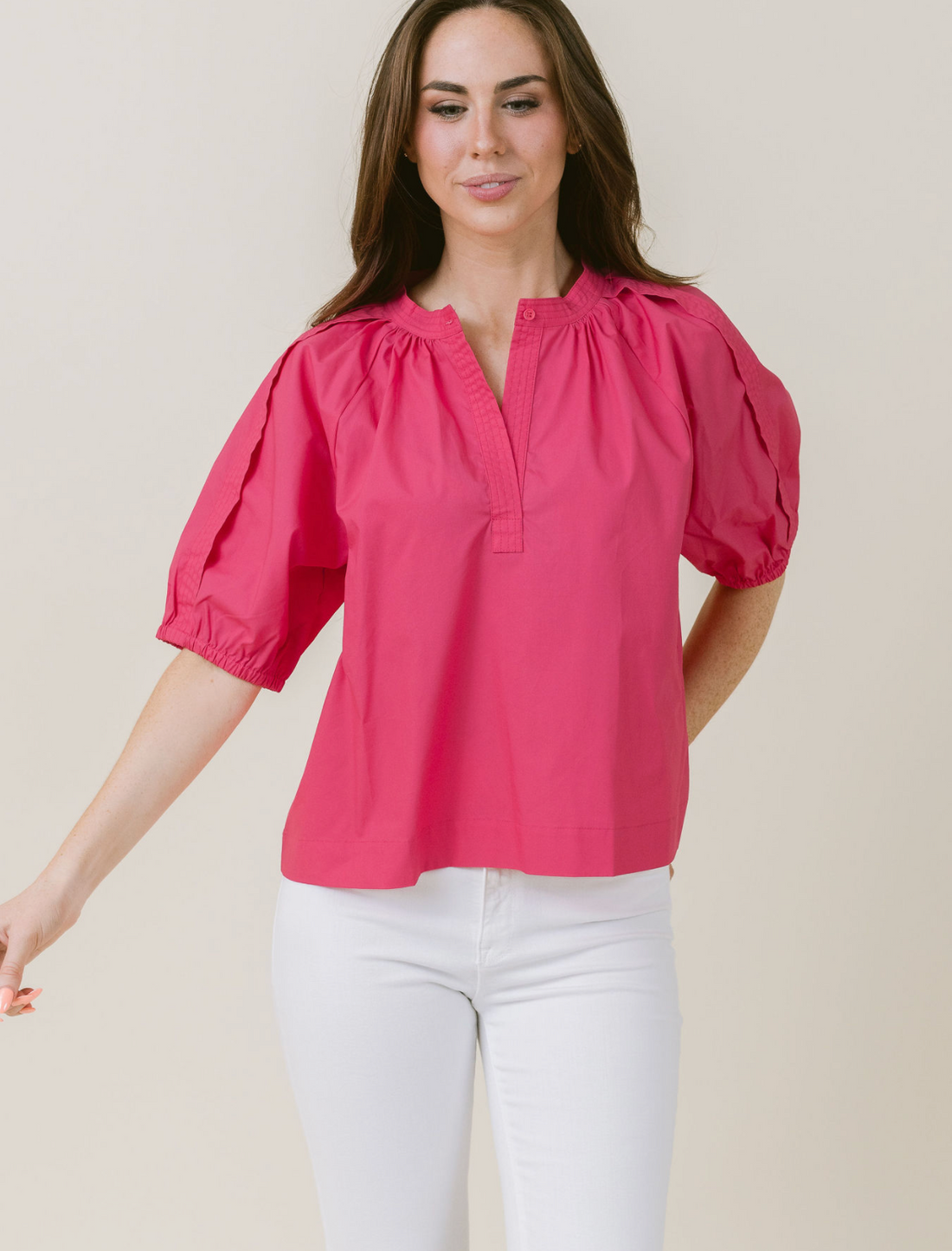 Henley Blouse